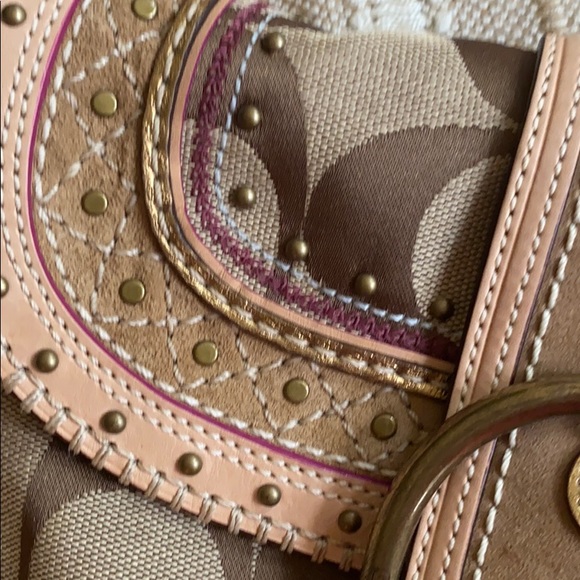 VINTAGE COACH BAG - Picture 5 of 12